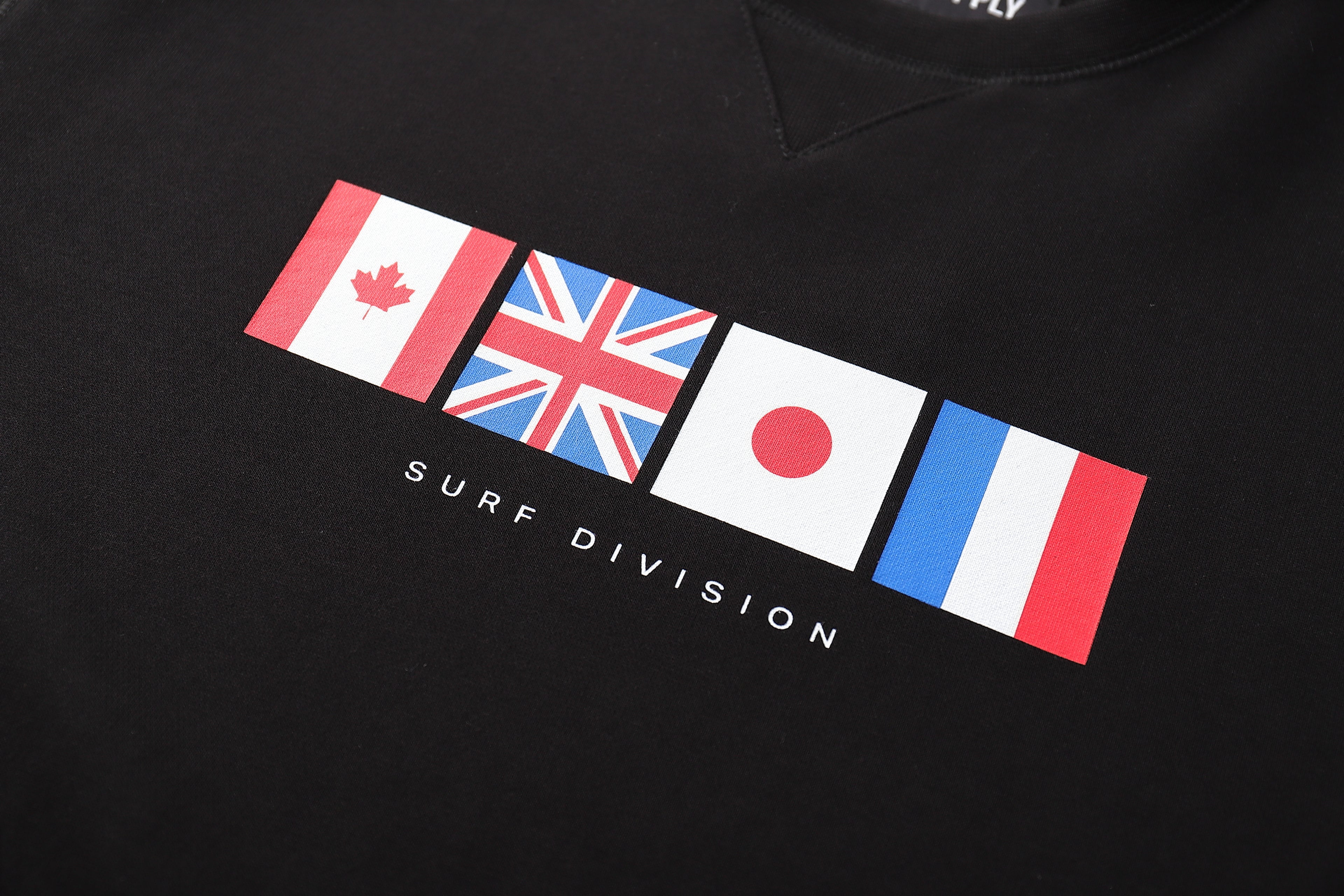 FLAGS BOX SWEATSHIRT