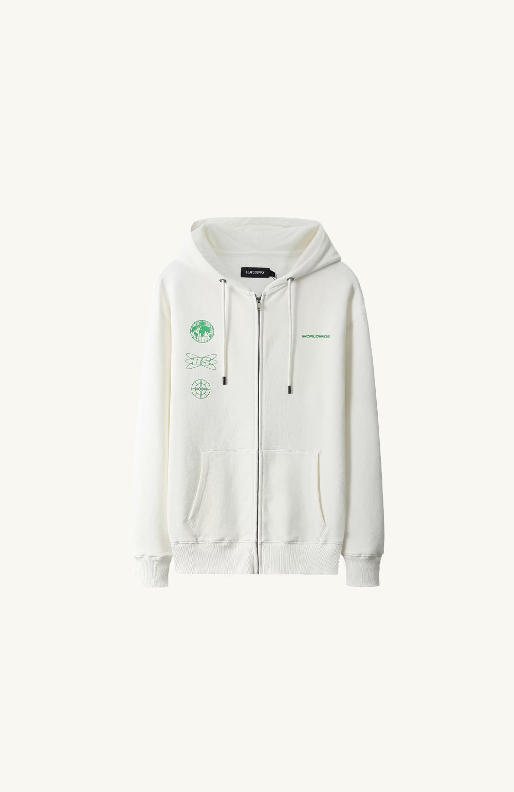 WORLDWIDE MULTI ZIP HOODIE