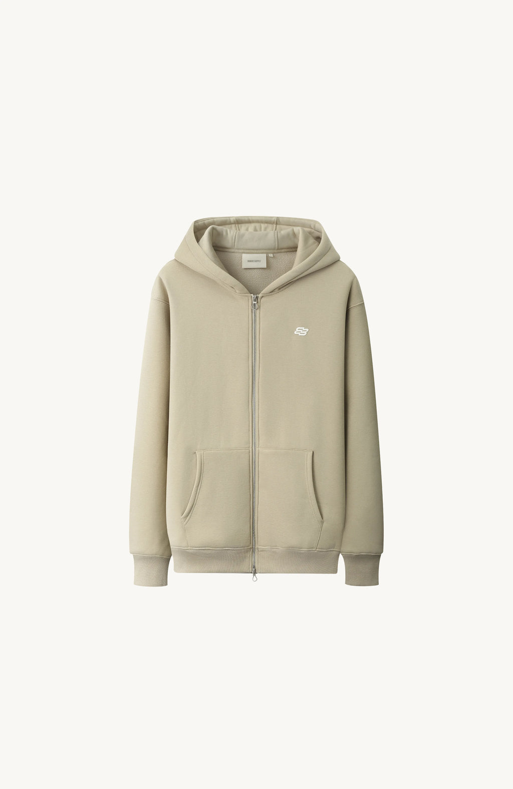 MONOGRAM ZIP HOODIE